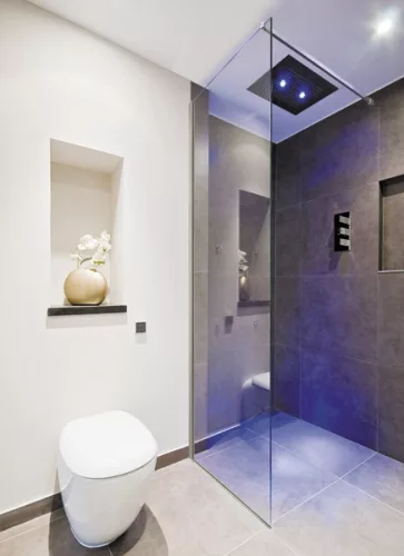 Walk-in, Aquatek Oasis F1 120/200 walk in zuhanykabin