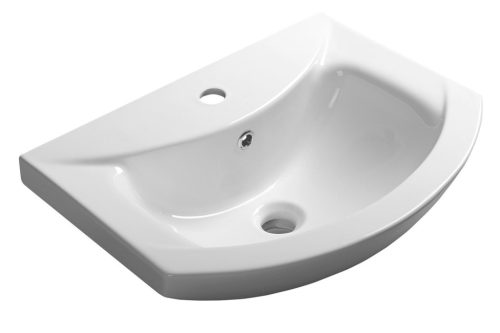 Mosdó, Aqualine Zero kerámiamosdó 55x43,5 cm 6055