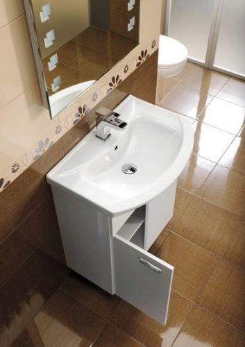 Mosdó, Aqualine Zero kerámiamosdó 74,5x48,5 cm 6075