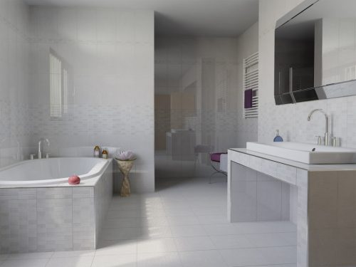 Dekorlap, Zalakerámia ALBUS SZÜRKE MOZAIK 25X40 mozaik ZAL-ZBD42012