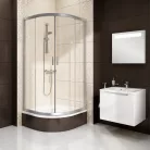 Zuhanykabin, Ravak Blix BLCP4-90 Sabina fehér+Trans. 3B270140Z1