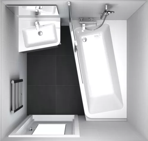 Kád, Ravak 10 aszimmetrikus változat balos 170x100 C811000000