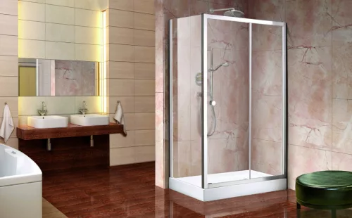 Zuhanykabin, Aquatek Holiday R23 120x80 grape üveggel