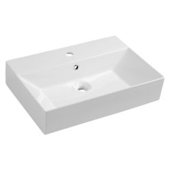   Mosdó, AQUALINE pultra vagy falra szerelhető 60x42 10SF50060