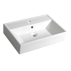   Mosdó, AQUALINE pultra vagy falra szerelhető 70x42 10SF50070