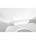 WC tető, AQUALINE HELENA WC-ülőke polypropylen, fehér: 3550