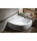 Kád, AQUALINE DYJE akril kád 150x150x42 cm, láb nélkül: A1550