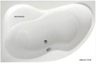 Kád, AQUALINE CIDLINA akril kád 150x105x45 cm, bal, láb nélkül: G3618