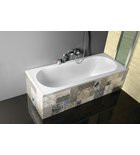 Kád, AQUALINE JIZERA - Akril kád 180x80x39 cm, láb nélkül: G1880