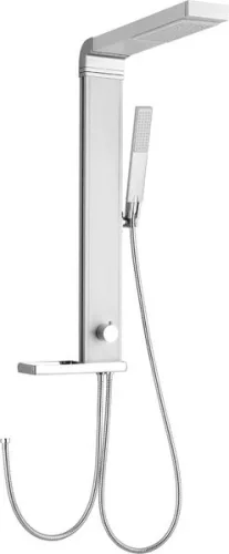 Zuhanyszett, AQUALINE ROME zuhanyoszlop 822mm alumínium SL760