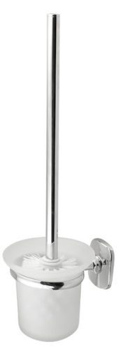 WC-kefe tartó, AQUALINE RUMBA WC-kefetartó, fali tejüveg: RB108