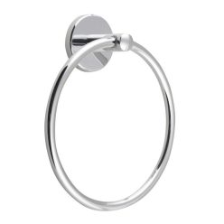   Törölközőtartó, AQUALINE SAMBA törölközőtartó, kör, króm: SB106