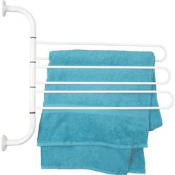   Törölközőtartó, AQUALINE WHITE LINE törölközőtartó, fehér: 8002