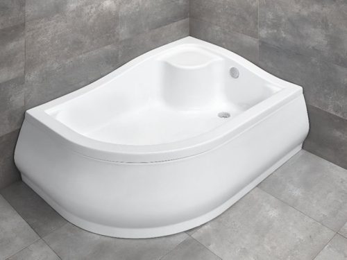 Zuhanytálca, Radaway Korfu E 120x90 balos akril zuhanytálca