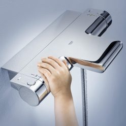   Kádtöltő csaptelep, Grohe GRT 2000termosztátos polccal Cikkszám: 34464001