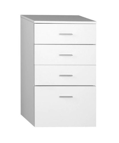 Álló szekrény, AQUALINE ZOJA fiókkal fehér 50x78x29 50308
