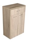 Álló szekrény, AQUALINE ZOJA fiókkal platina tölgy 50x78x29 50315