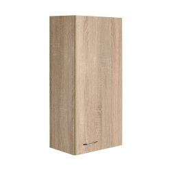   Fali szekrény, AQUALINE ZOJA 35x76x23 bal platina tölgy 50336