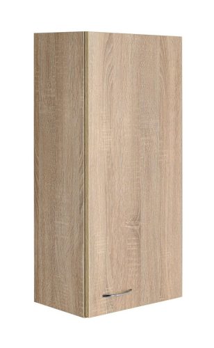 Fali szekrény, AQUALINE ZOJA 35x76x23 bal platina tölgy 50336