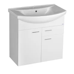   Alsó szekrény, Aqualine Zoja mosdótartó szekrény 71,5x74 cm 51075A