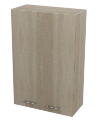 Fali szekrény, AQUALINE ZOJA platina tölgy 50x76x23 51304