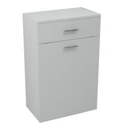   Álló szekrény, AQUALINE ZOJA szennyeskosárral 50x78x29 fehér 51310