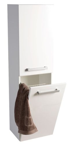 Álló szekrény, AQUALINE VEGA szennyestartóval 40x150x31 VG160