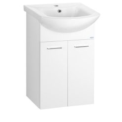   Alsó szekrény, Aqualine Zoja beépített mosdótartó szekrény 2 ajtós 51045A