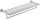 Törölközőtartó, Sapho BEMETA NEO polc 65x22cm inox 104205075