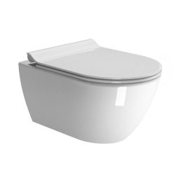 WC, GSI PURA fali WC, SWIRLFLUSH, 55x36 cm : 881511 Sapho