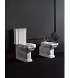 WC, KERASAN WALDORF WC kombi 40x42x68cm alsó/hátsó kifolyású: 411701 Sapho