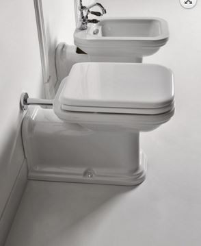 Bidé, KERASAN WALDORF Bidé 1 furattal, 37x42x65cm: 4120K1 Sapho