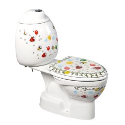   WC, Sapho KID gyermek kombi hátsó kifolyás színes minták CK311.400.0F