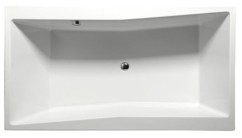 Kád, POLYSAN QUEST egyenes kád 180x100x49cm, fehér: 78511 Sapho