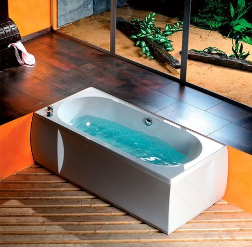 Kád, POLYSAN VIVA B kád 185x80x47 cm : 71968 Sapho