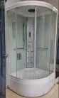 Hidromasszázs zuhanykabin, 7810 ECO 90x90x215 fekete