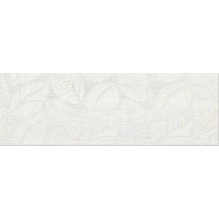   Dekorcsempe, Cersanit LIVI CREAM INSERTO LEAVES 20X60 WD339-033