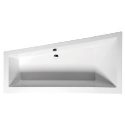   Kád, Sapho POLYSAN ANDRA L asszimetrikus kád 170x90x45 bal fehér 81111