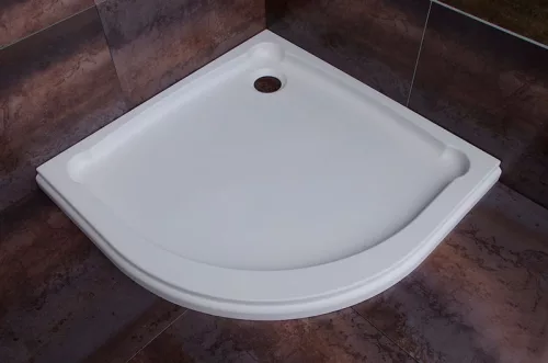 Zuhanytálca, Sapho GELCO HERA90 íves öntöttmárvány 90x90x7,5cm GH559