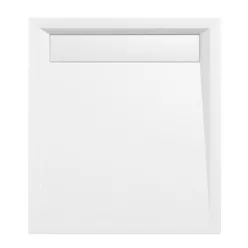   Zuhanytálca, Sapho POLYSAN VARESA öntöttmárvány szögeletes 90x80x4cm 71606