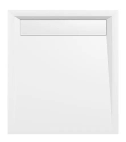 Zuhanytálca, Sapho POLYSAN VARESA öntöttmárvány szögeletes 90x80x4cm 71606