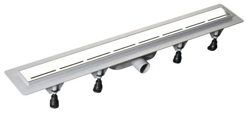 Padlóösszefolyó, Sapho POLYSAN ROAD pvc inox rosttal 720mm 71673