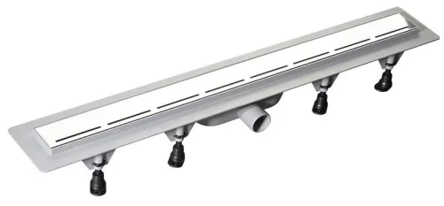 Padlóösszefolyó, Sapho POLYSAN ROAD pvc inox rosttal 720mm 71673