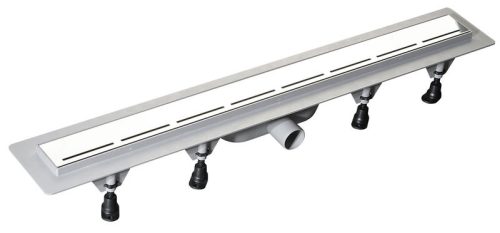 Padlóösszefolyó, Sapho POLYSAN ROAD pvc inox rosttal 920mm 71675