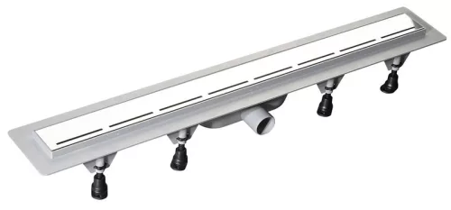 Padlóösszefolyó, Sapho POLYSAN ROAD pvc inox rosttal 920mm 71675