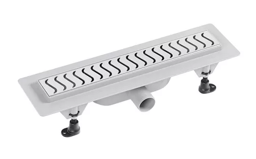 Padlóösszefolyó, Sapho POLYSAN SCENE műanyag inox rosttal 520mm 72835