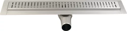 Padlóösszefolyó, Sapho GELCO MANUS inox ONDA rosttal 65x645mm GMO12