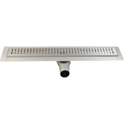   Padlóösszefolyó, Sapho GELCO MANUS inox ONDA rosttal 65x845mm GMO14