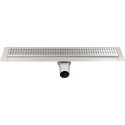   Padlóösszefolyó, Sapho GELCO MANUS inox QUADRO rosttal 65x745mm GMQ33