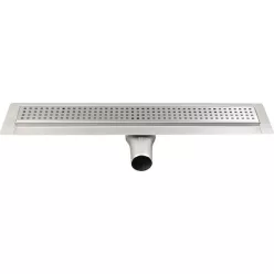   Padlóösszefolyó, Sapho GELCO MANUS inox QUADRO rosttal 65x845mm GMQ34